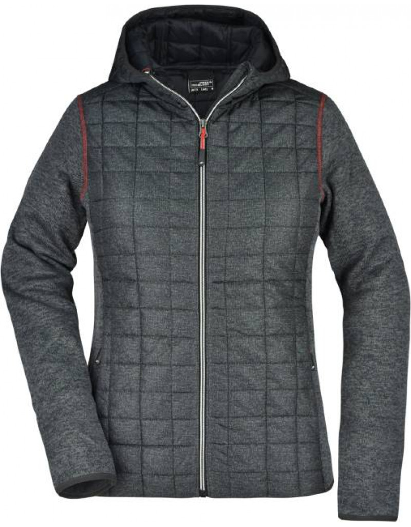 Jachetă hibridă tricotată pentru femei